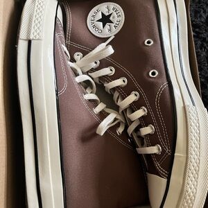 Converse Chuck 70 Men's Chocolate Canvas Sneakers Men’s 8, Women’s 10
